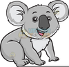 Cute Koala Clipart Image