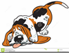 Cartoon Basset Hound Clipart Image