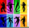 Clipart Teenagers Dancing Image
