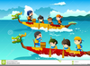 Race Boat Clipart Image