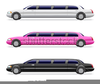 Stretch White Limo Clipart Image