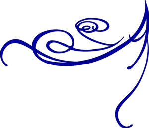 Corner Blue Clip Art