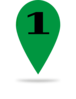 Green-pin1 Clip Art