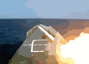 Sm-1 Launch Aboard Uss Sides Clip Art