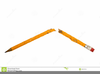 Horizontal Pencil Clipart Image