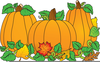 Pumpkin Clipart Free Black And White Image