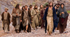 Jesus Teaching Disciples Clipart Image