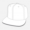 Fitted Flat Peak Cap X Image