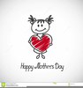 Mothers Day Card Clipart Image