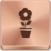 Pot Flower Icon Image