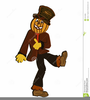 Halloween Scarecrow Clipart Image