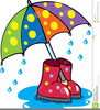 Clipart Umbrella Raindrops Image