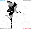 Free Fairy Clipart Black White Image