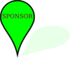 Sponsor Pin Clip Art