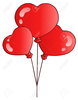 Valentine Banners Clipart Image