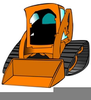 Bobcat Skid Steer Clipart Image