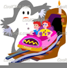 Theme Park Rides Clipart Image