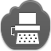 Typewriter Icon Image