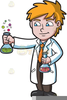 Chemical Reaction Clipart Image