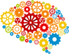 Brain Gears Clip Art