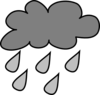 Rain Cloud Clip Art