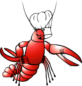 Crawfish Chef Clip Art