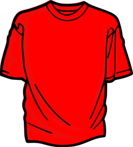 Red T-shirt Clip Art