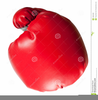 Clipart Boxing Glove Throwing Punch Image