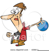 Lawn Bowling Clipart Image