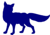 Navy Fox Clip Art