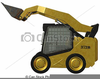 Skid Loader Clipart Image