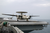 E-2c Hawkeye Launches From Uss Kitty Hawk Cv 63 Image