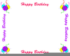 Birthday Border Image