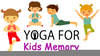 Kid Yoga Clipart Image