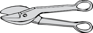 Metal Shears Clip Art