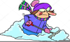 Free Shoveling Snow Clipart Image