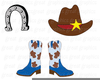 Free Printable Cowboy Clipart Image