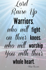 Prayer Warrior Clipart Image