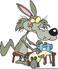 Big Bad Wolf Clipart Image