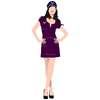 Stewardess Clipart Free Image