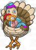 Free Turkey Cartoon Clipart Image