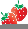 Strawberry Vines Clipart Image