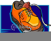 Untied Shoelaces Clipart Image