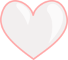 Pink Heart Clip Art