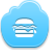 Free Blue Cloud Hamburger Image
