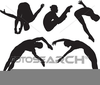 Platform Diving Clipart Image