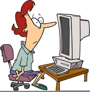 Eye Strain Clipart Image