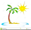 Animated Island Clipart Image