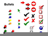 Free Clipart Bullet Points Image