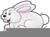 Free Hopping Bunny Clipart Image